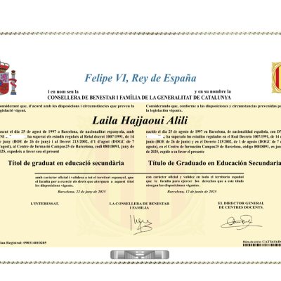 Comprar título de la ESO en España